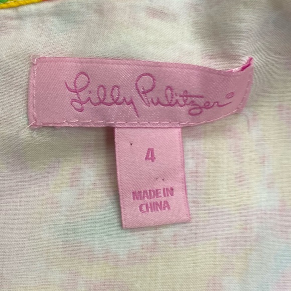 Lilly Pulitzer Ember Shift Skeeveless Multicolor Sheath Lace Dress size 4 - Picture 7 of 8